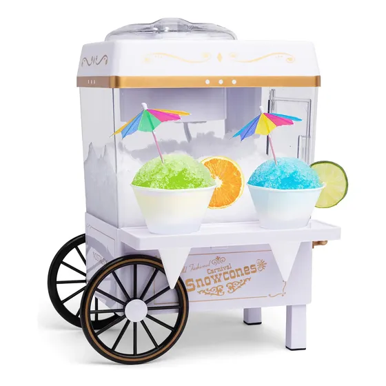 Maquina de hielo Máquina Hielo Rasurado Snow Cone Nostalgia