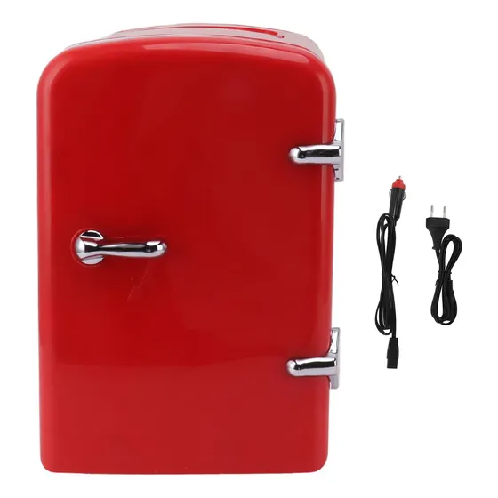 Refrigerador Nevera Pequeña Para Maquillaje, Roja, Regulaciones