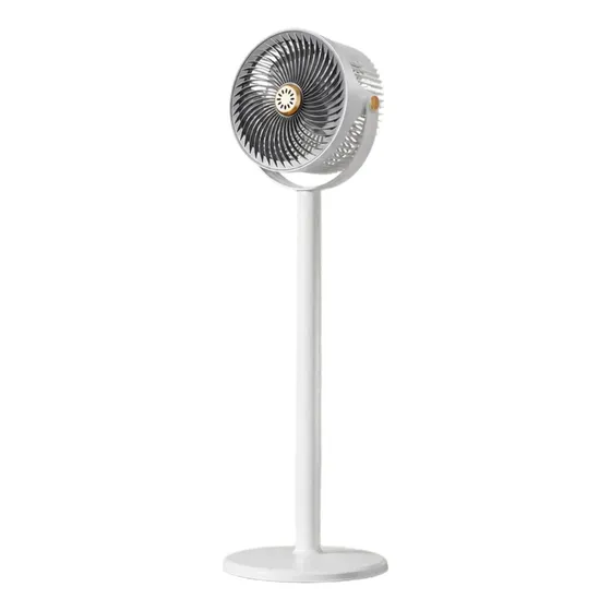 Ventilador de pie Ajustable Three En Uno, Circulación, Blanc