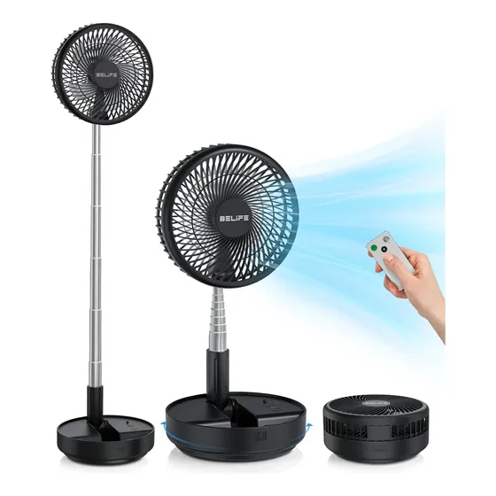 Ventilador portatil Portátil Belife X8 Recargable 20cm 4