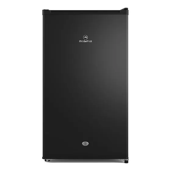 Congeladora pequeña Minibar Mademsa 90l Black Inox Look Mmb 91