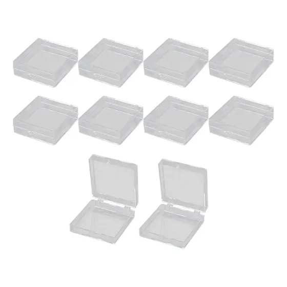 Vitrina Pastelera 10 Cajas Organizadoras Transparentes Para Uñas