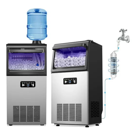 Maquina de hielo​ Máquina Fabricante Hielo 100lbs/24h