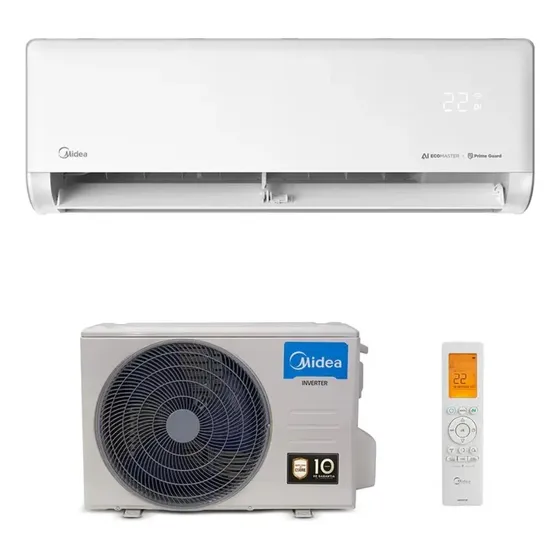 Aire acondicionado 12000 btu Split Midea AI Ecomaster Inverter