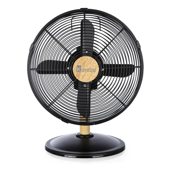 Ventilador silencioso De Mesa 12 Pulgadas Kendal Kzf-1214d Metal
