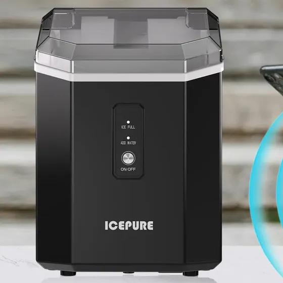 Maquina de hielo Máquina Hielo En Pepitas Icepure Con Wifi