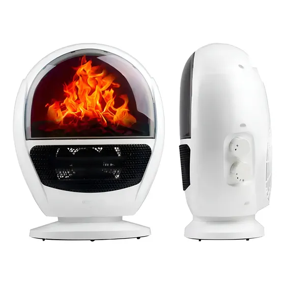 Ventilador portatil Calefactor Portátil Raf Tipo Chimenea Blanco