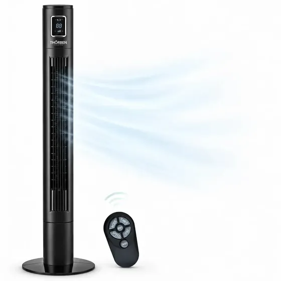 Ventilador silencioso De Torre Wifi Thorben Thor Smart Tower