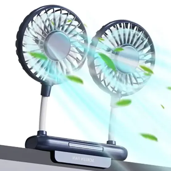 Ventilador portatil De Escritorio Thrrly Con Clip Para Monitor
