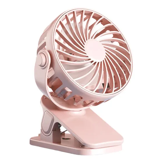 Ventilador silencioso Portable Desk Fan With Adjustable Clip 3