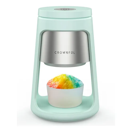 Maquina de hielo​ Máquina Hielo Raspado Crownful Para Conos