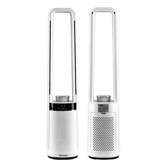 Ventilador silencioso de Torre Homen de 65 W Con Control Remoto