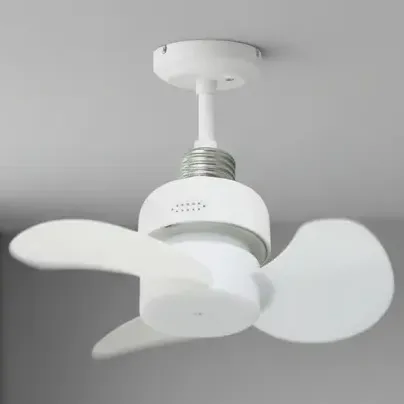 Ventilador silencioso De Techo Tecnopro Soquete E27 3 Aspas