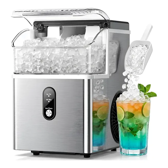Maquina de hielo​ Hielo Nugget Crzoe 35 Lb Por Dia