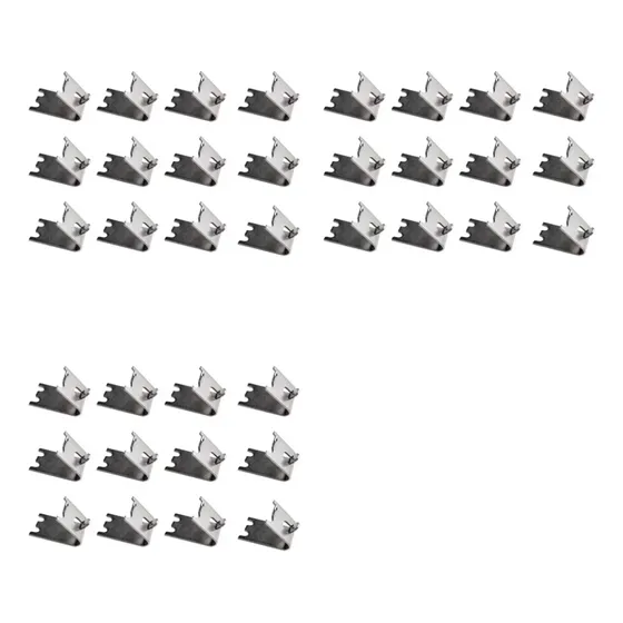 Congeladora pequeña 36 Clips De Acero Inoxidable Para Estantes