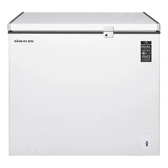 Congeladora pequeña Congelador Horizontal Sfh-202bl Sindelen