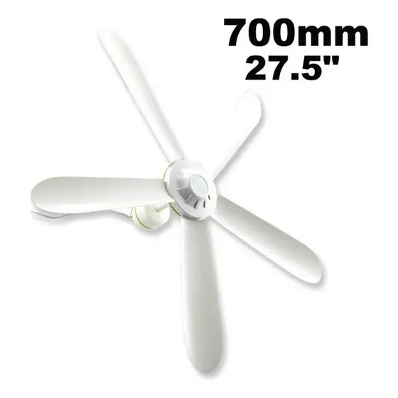 Ventilador portatil De Techo 5 Aspas De Gran Tamaño Diámetro