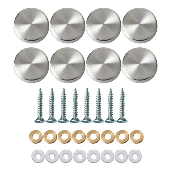 Vitrina Pastelera 12un Inoxidable Tapa Tornillos Inoxidable