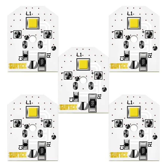 Maquina de hielo Paquete 5 Luces Led Para Refrigerador Ge