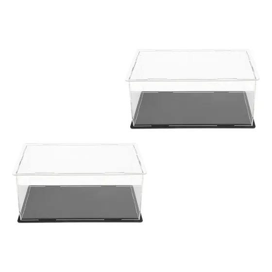 Vitrina Pastelera 2 Vitrinas De Acrílico Transparente A Prueba
