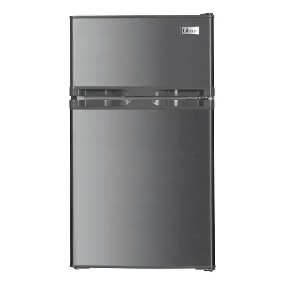 Refrigerador pequeño Frigobar 85 Lts Lfb-102i Inox Gris