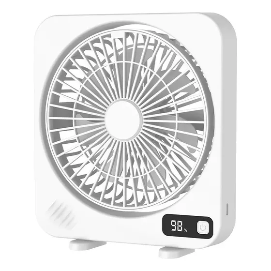 Ventilador silencioso Fan With Digital Display, Desktop Fan