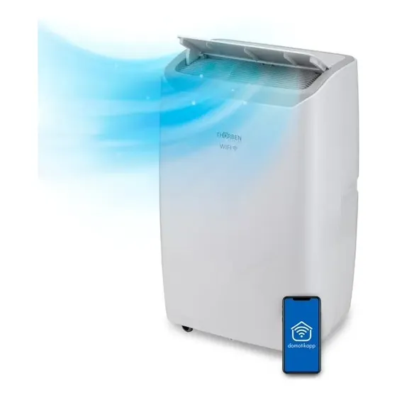 Aire acondicionado 12000 btu Thor Smart Pac 4en1 Wifi 9000 Color