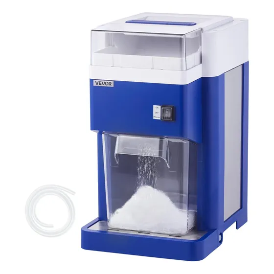 Maquina de hielo​ Máquina Afeitar Vevor, 265 Libras/hora, 650 W