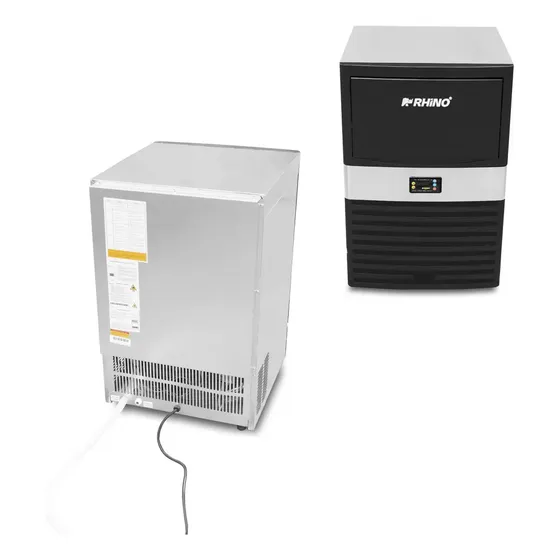 Maquina de hielo​ Fabrica Hielo Comercial Rhino Fahiel40 Cubo
