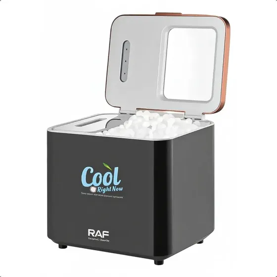 Maquina de hielo​ Máquina Hielo Automática Portátil Raff 1.2 kg