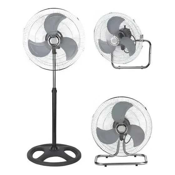 Ventilador de pie 3 En 1 Turbo Pared 3 Aspas
