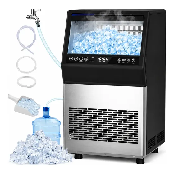 Maquina de hielo Máquina Hielo Panel Inteligente Comercial