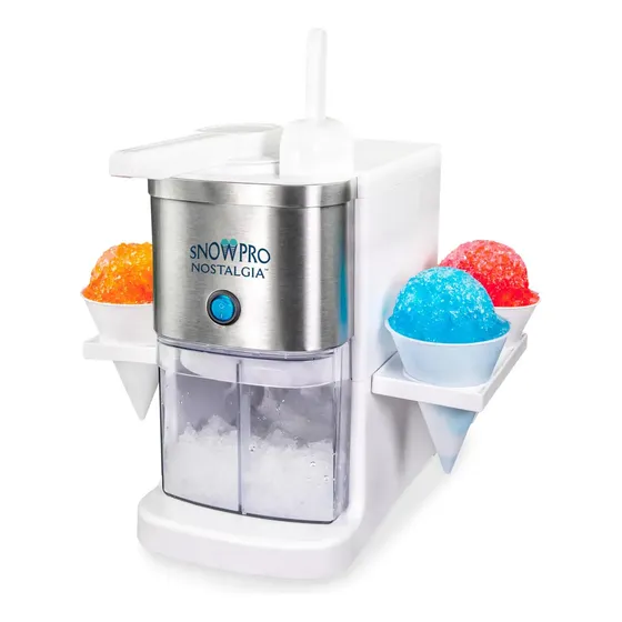 Maquina de hielo Máquina Hielo Raspado Nostalgia White