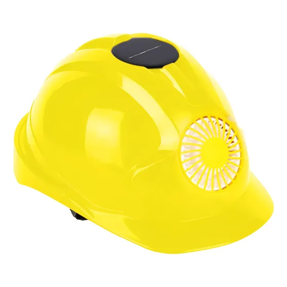 Ventilador de pie ,d Casco Solar Con Usb Para Exteriores, Ligero