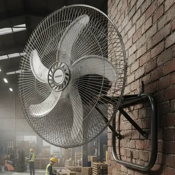 Ventilador de pie Pack 4 Industrial Metalico 18 Alta Potencia 3