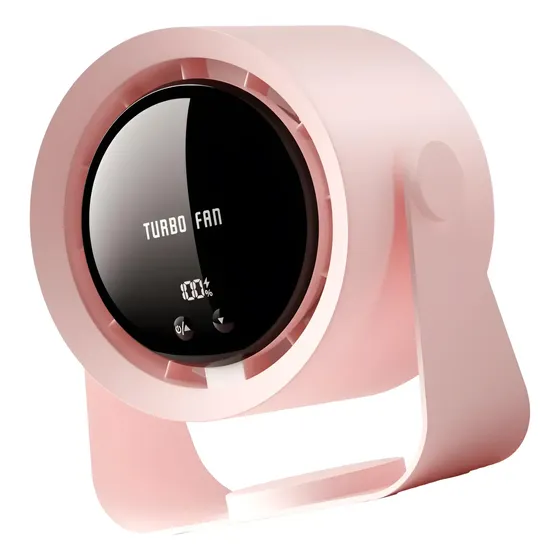 Ventilador portatil De Escritorio, De Refrigeración, Rosa