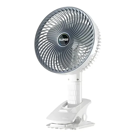 Ventilador silencioso Escritorio Recargable Multifuncional