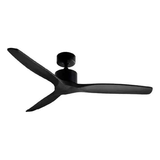 Ventilador silencioso de Techo Primaterm Aviador Negro con 3