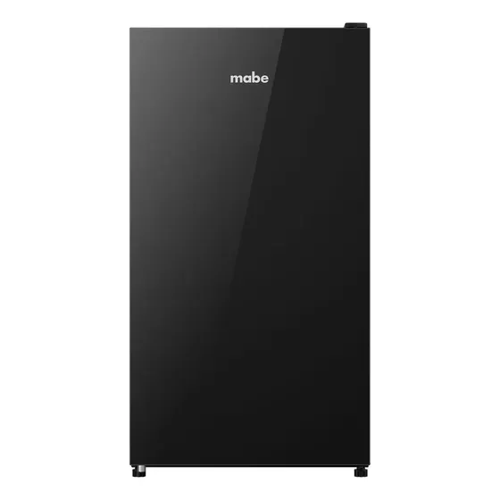 Refrigerador pequeño Frigobar 90 L Brutos Black Glass Mabe