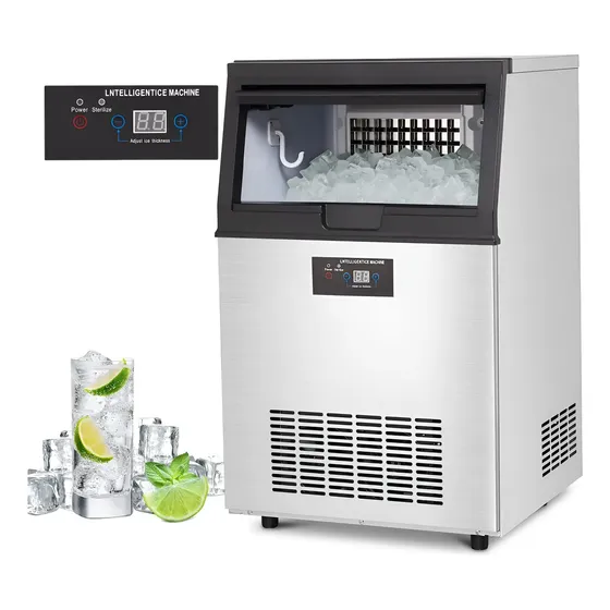 Maquina de hielo​ Máquina Hielo Comercial Garvee, Produce 50 Kg