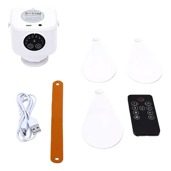 Ventilador silencioso De Techo Silencioso, Portátil, Ajustable