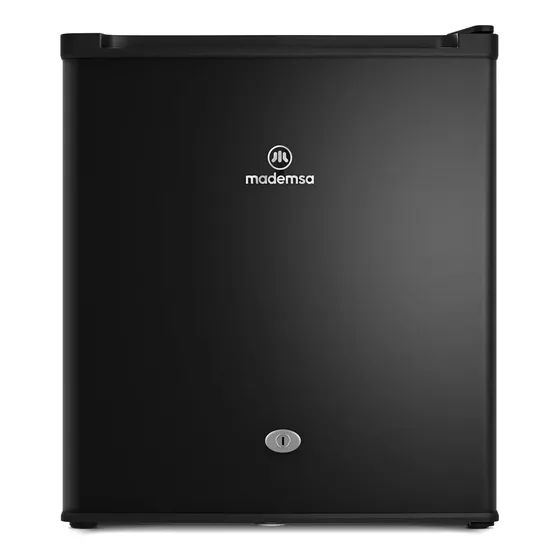Refrigerador pequeño Frigobar 50l Frío Directo Con Llave Y Luz