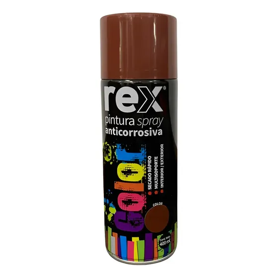 Vitrina Pastelera Pintura Acrílica Spray Anticorrosiva Roja