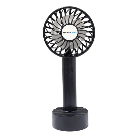 Ventilador portatil Portátil Recargable con Soporte