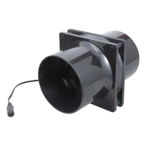 Ventilador silencioso De Escape De 12 Cm, Conductos Silenciosos