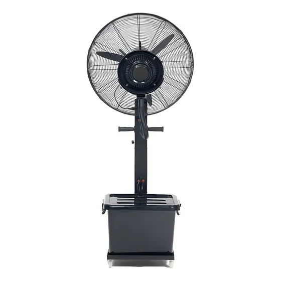 Ventilador de pie Nebulizador Industrial 26" y Alta Potencia