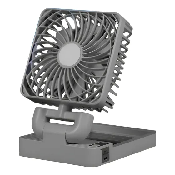 Ventilador portatil Mini Recargable Solar Usb Auto Hogar Color