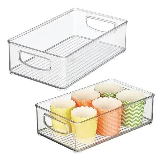 Congeladora pequeña Contenedor Organizador Para Refrigerador
