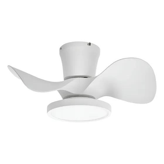 Ventilador silencioso de Techo Ocioc con Luz LED, Control Remoto
