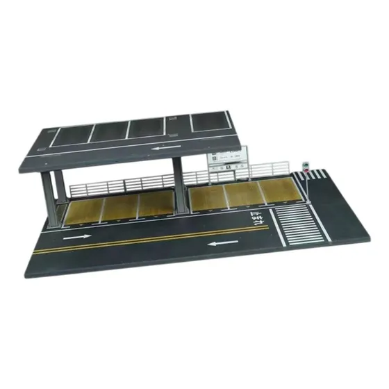 Vitrina Pastelera 1/64 Caja De Exhibición De Autos De Carretera
